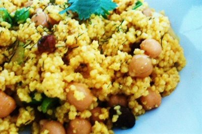 Salade de couscous &#224; la Marocaine